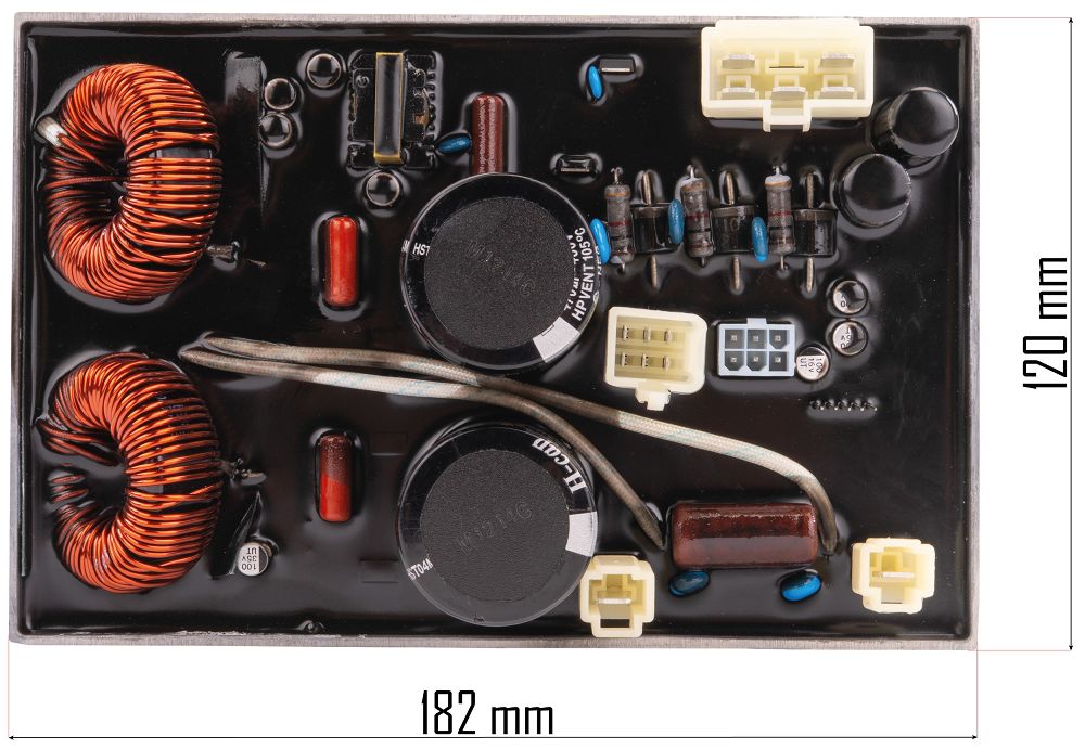 Modul invertoru PM-AGR-2000IXM-MI – rozměry