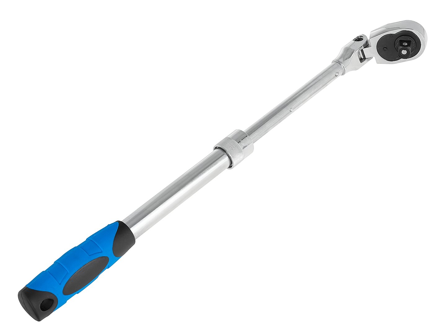 Teleskopická ráčna Geko 1/2" 370-510 mm s lámací hlavou 72 zubů CrV ocel 3