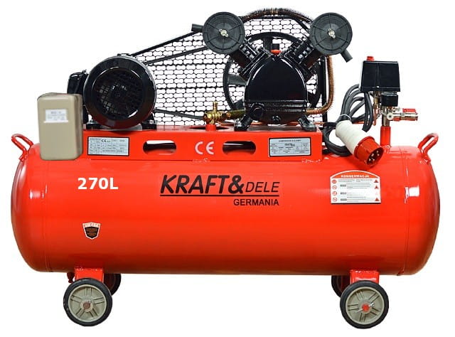 Olejový kompresor Kraft&Dele KD409 270 l 400 V