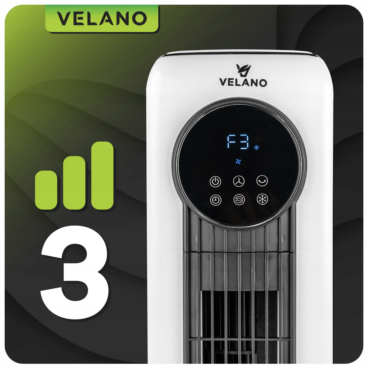 LCD ovládání ventilátor