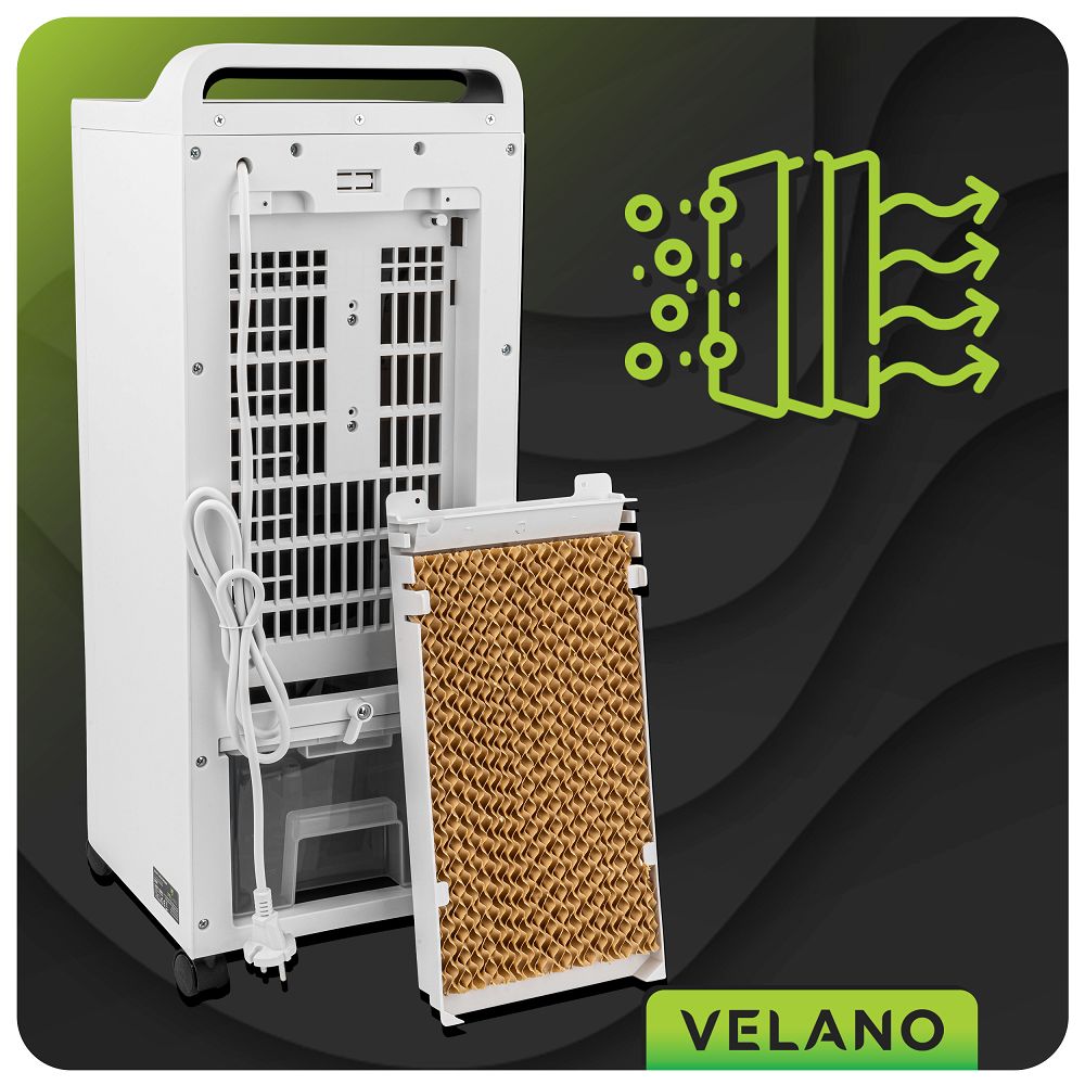 LCD ovládání ventilátoru Velano