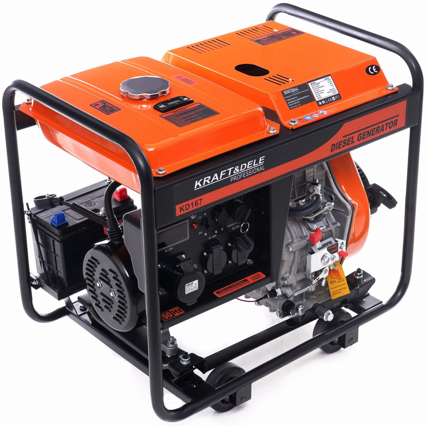 Generátor 6 kW / 230 V KD167 1