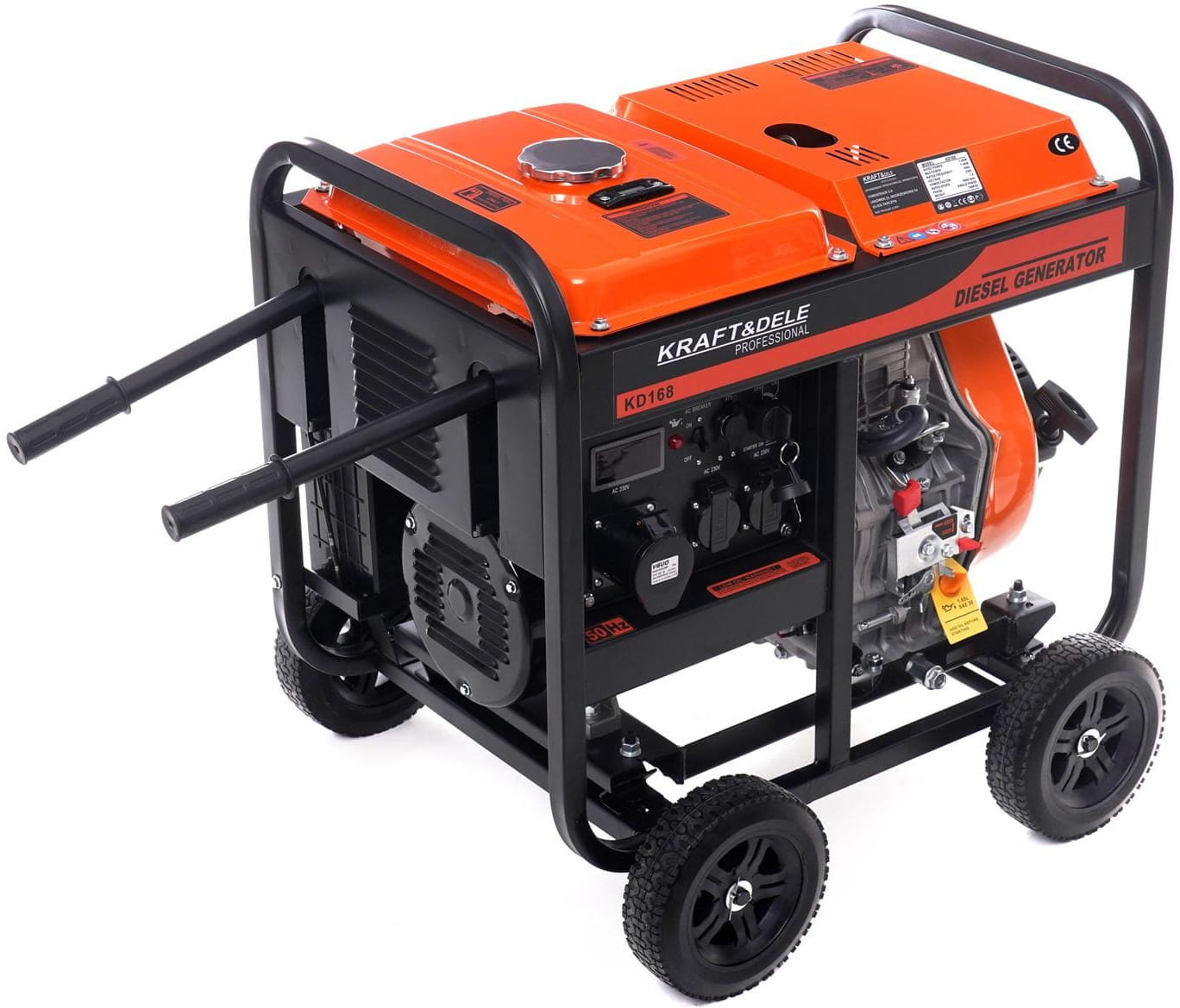 Kraft&Dele KD168 elektrocentrála celkový pohled