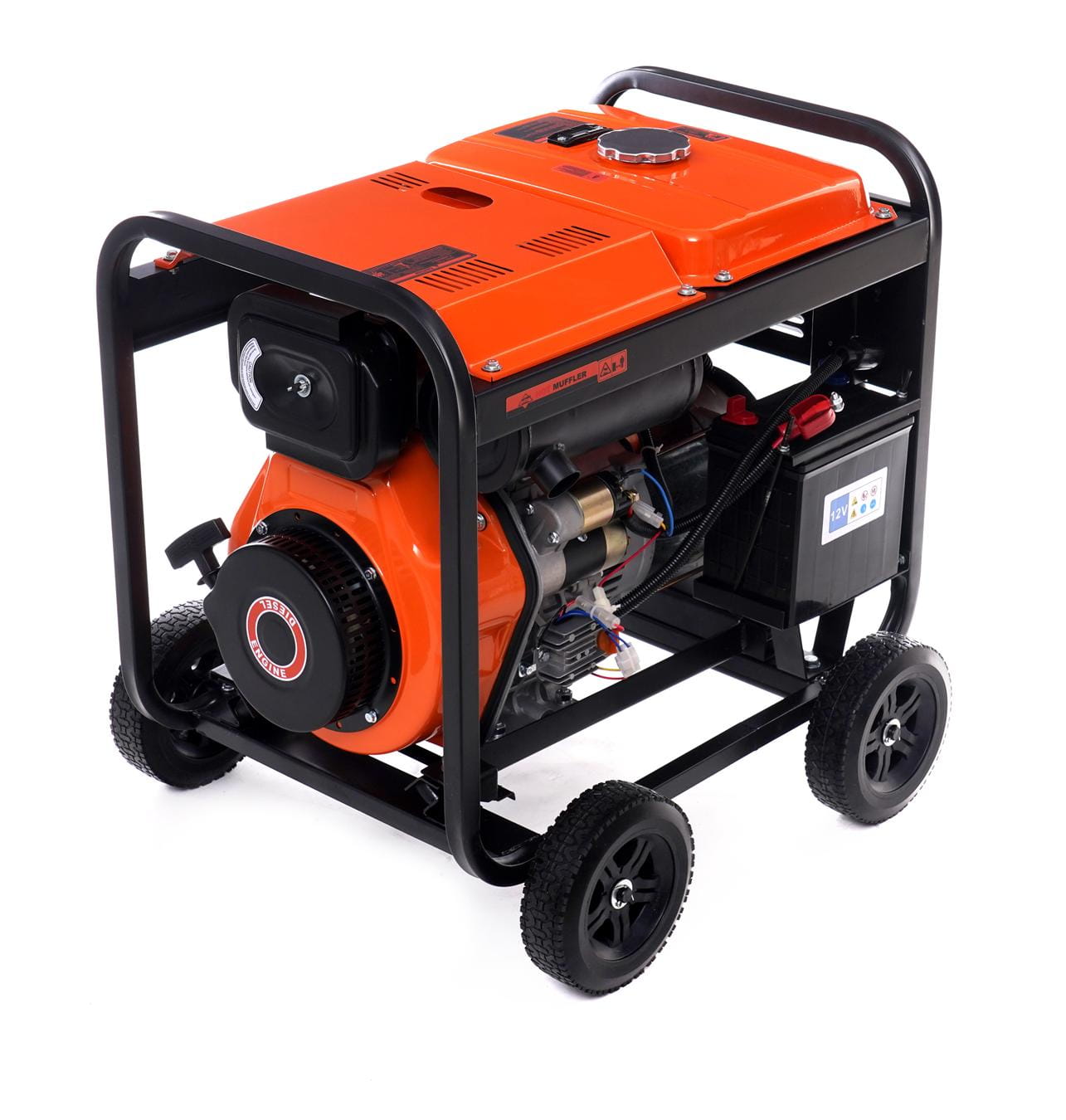 Kraft&Dele KD168 dieselový motor 499 ccm