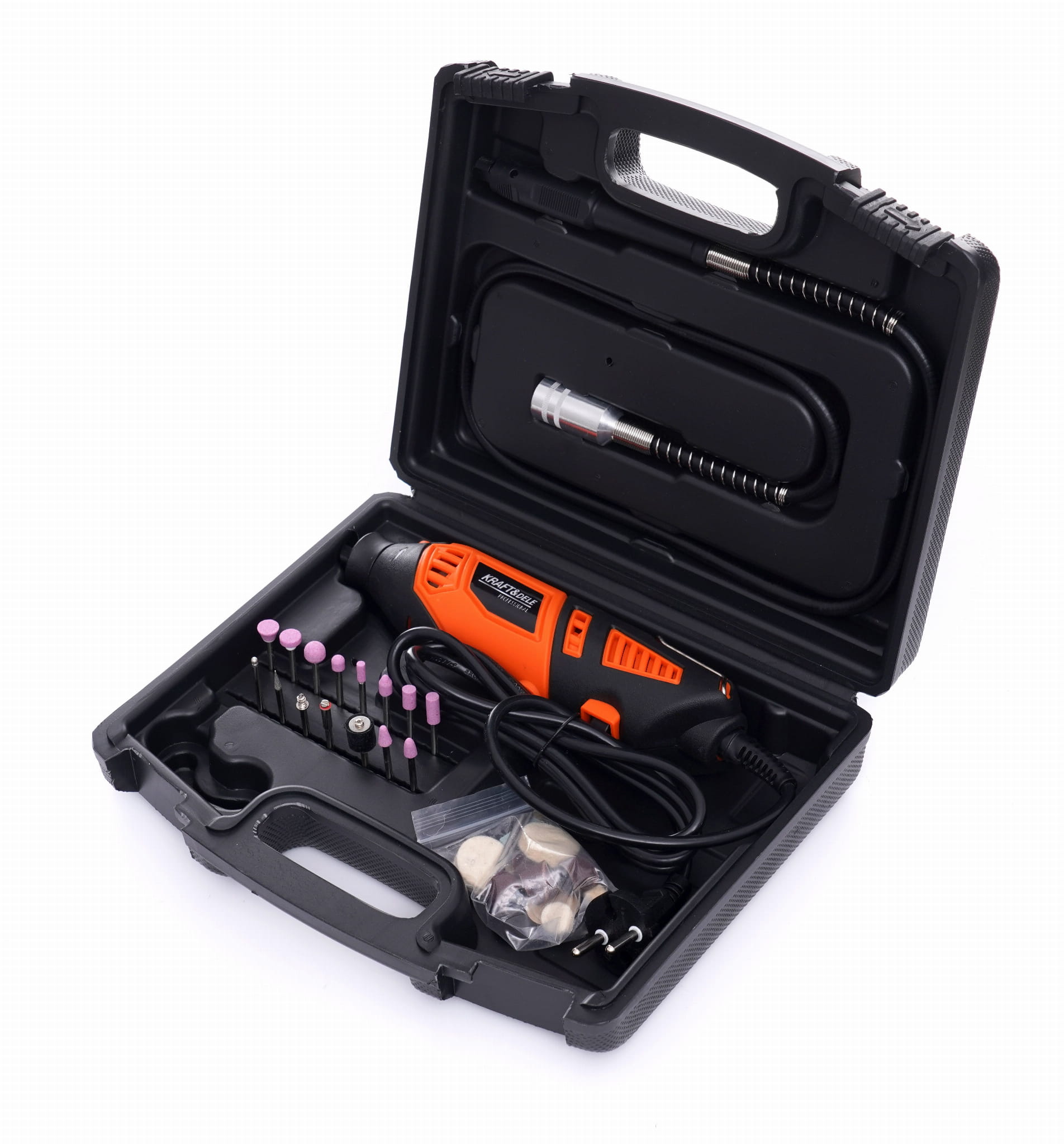 Mini bruska 270 W KD10750 – detail regulace otáček