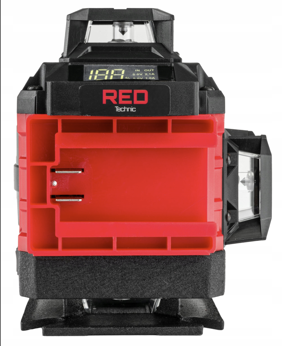 Křížový laser 4D 360° zelený RT-PLK0036 – práce v interiéru
