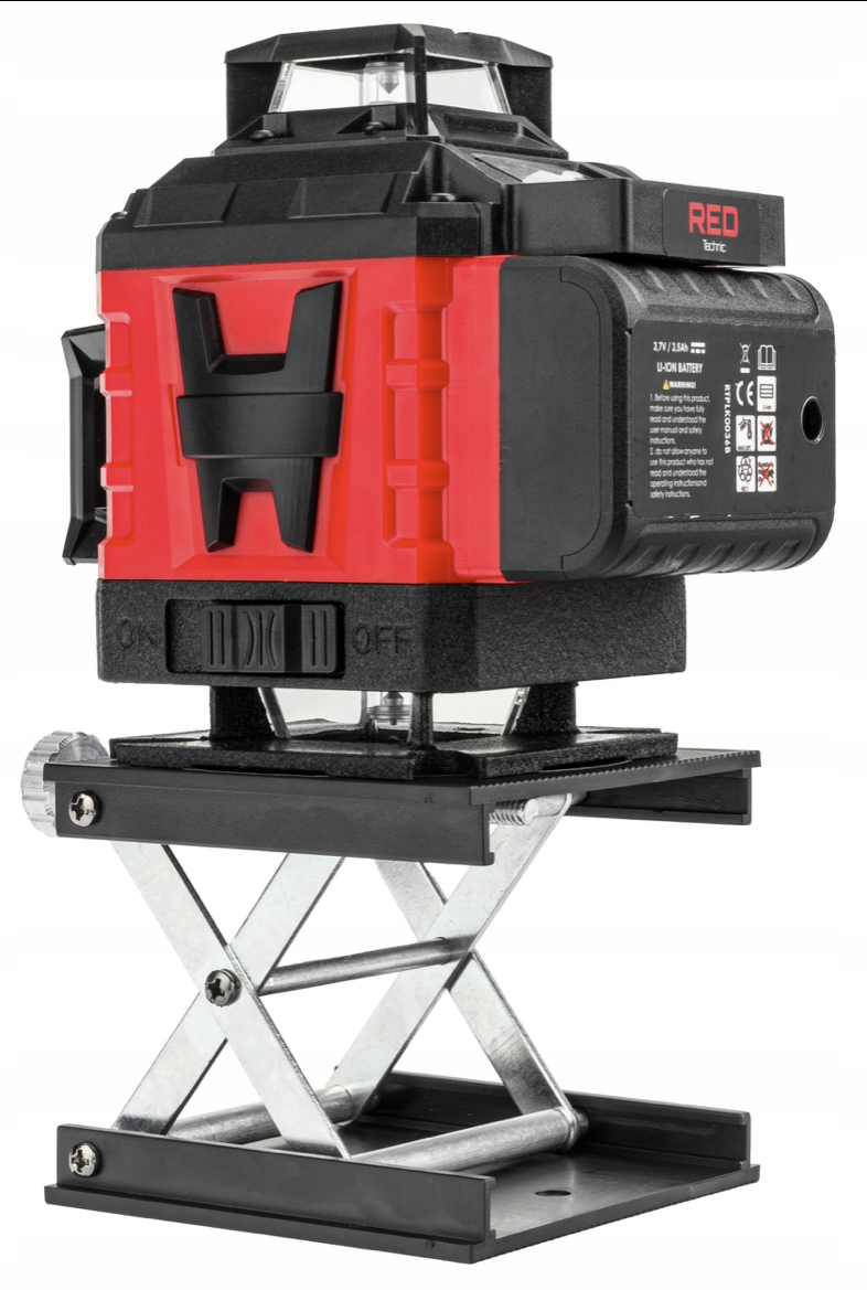 Křížový laser 4D 360° zelený RT-PLK0036 – IP54 krytí