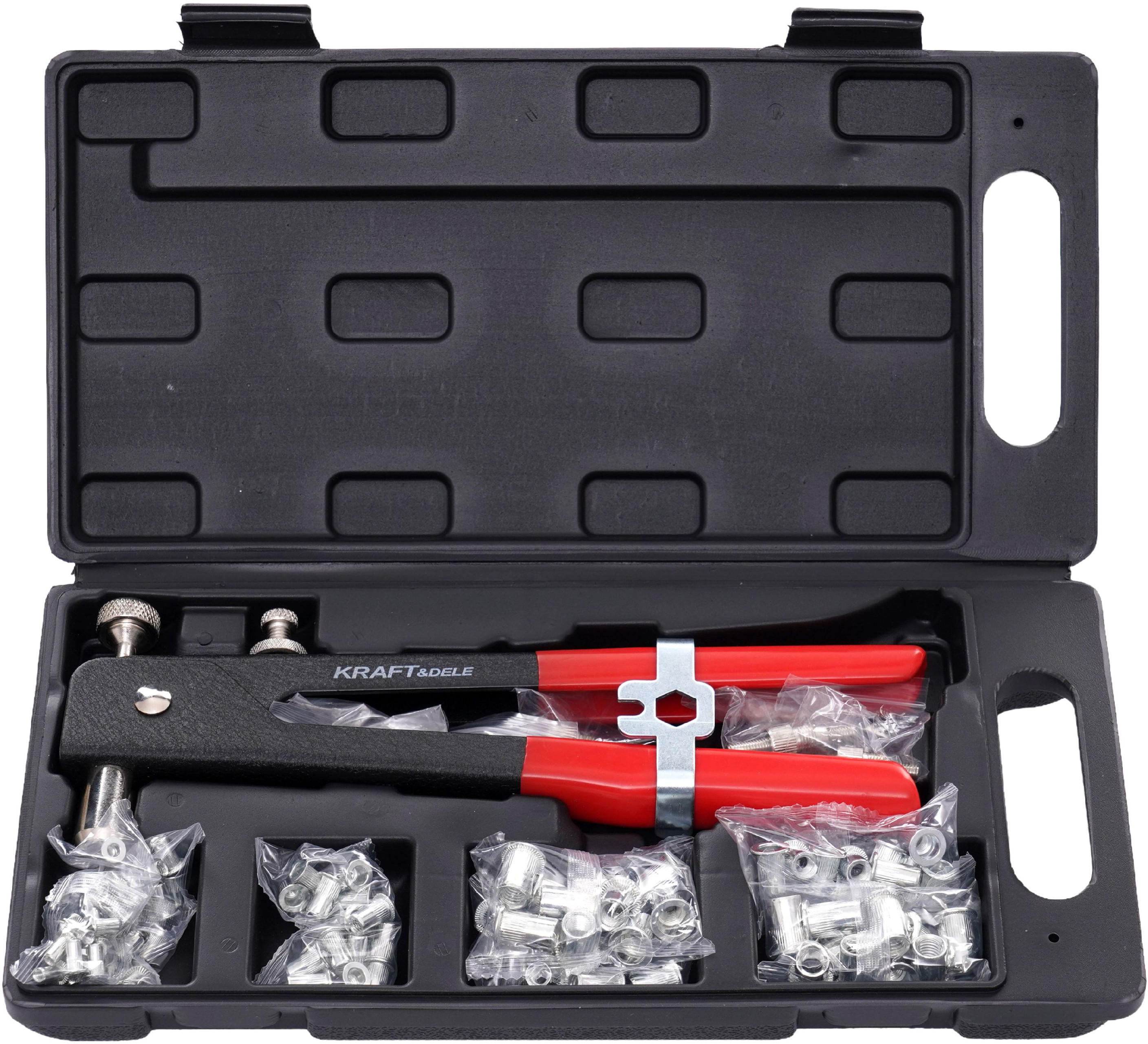 Ruční nýtovací kleště Kraft&Dele KD10555 – ergonomické rukojeti