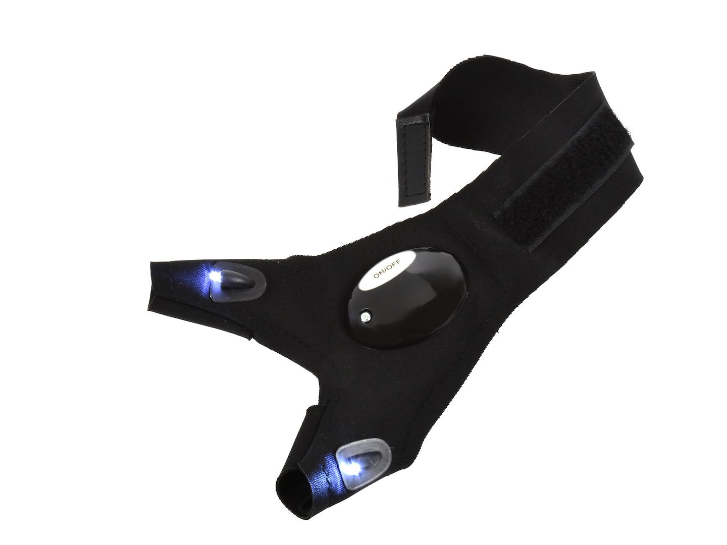LED rukavice Geko s osvětlením pro mechaniky a práci ve tmě – univerzální velikost s nastavitelným zipem 2