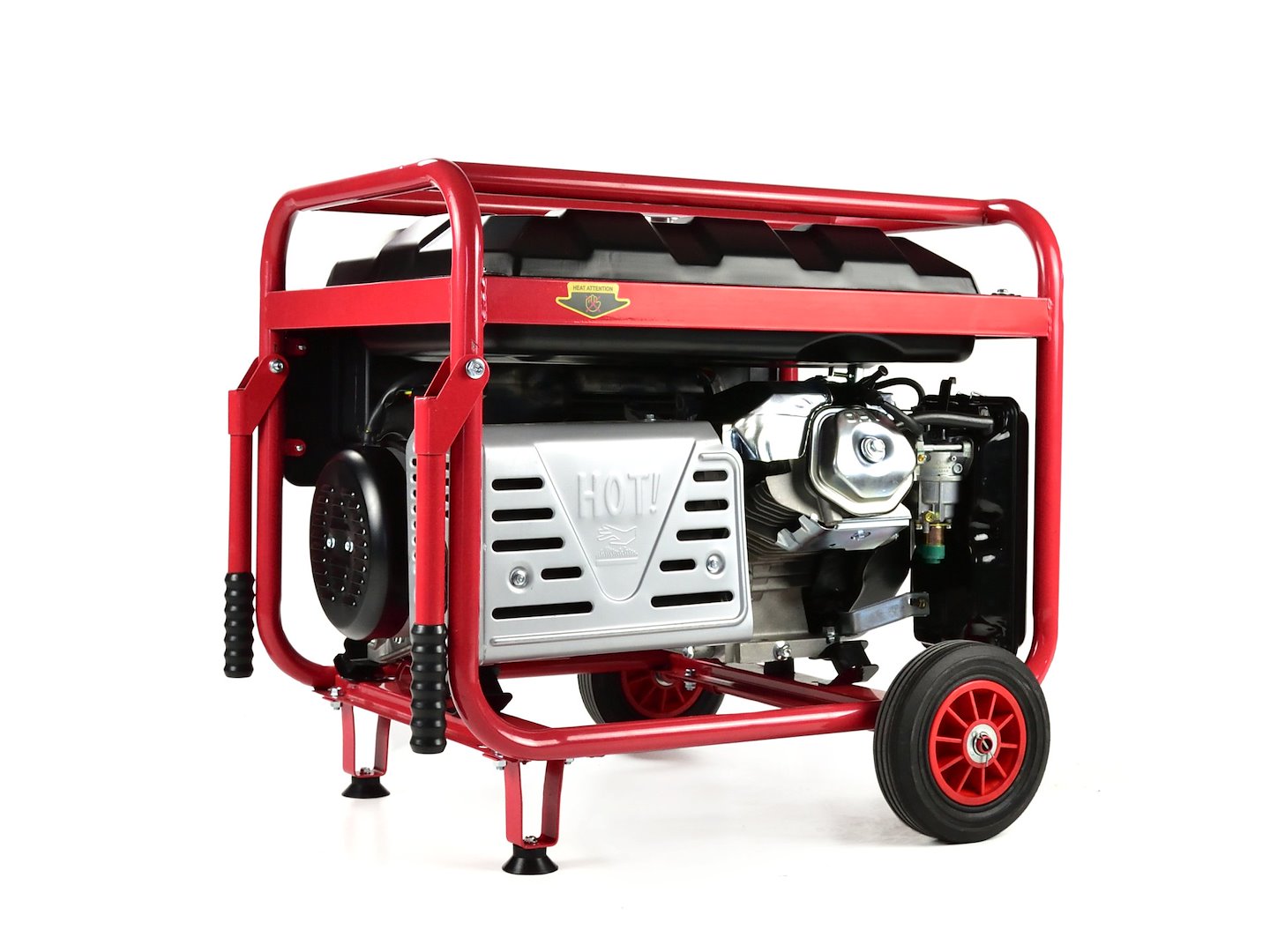 Benzínový generátor Geko 6,6 kW s elektronickým startem - profesionální agregát 15 HP s AVR regulátorem 3