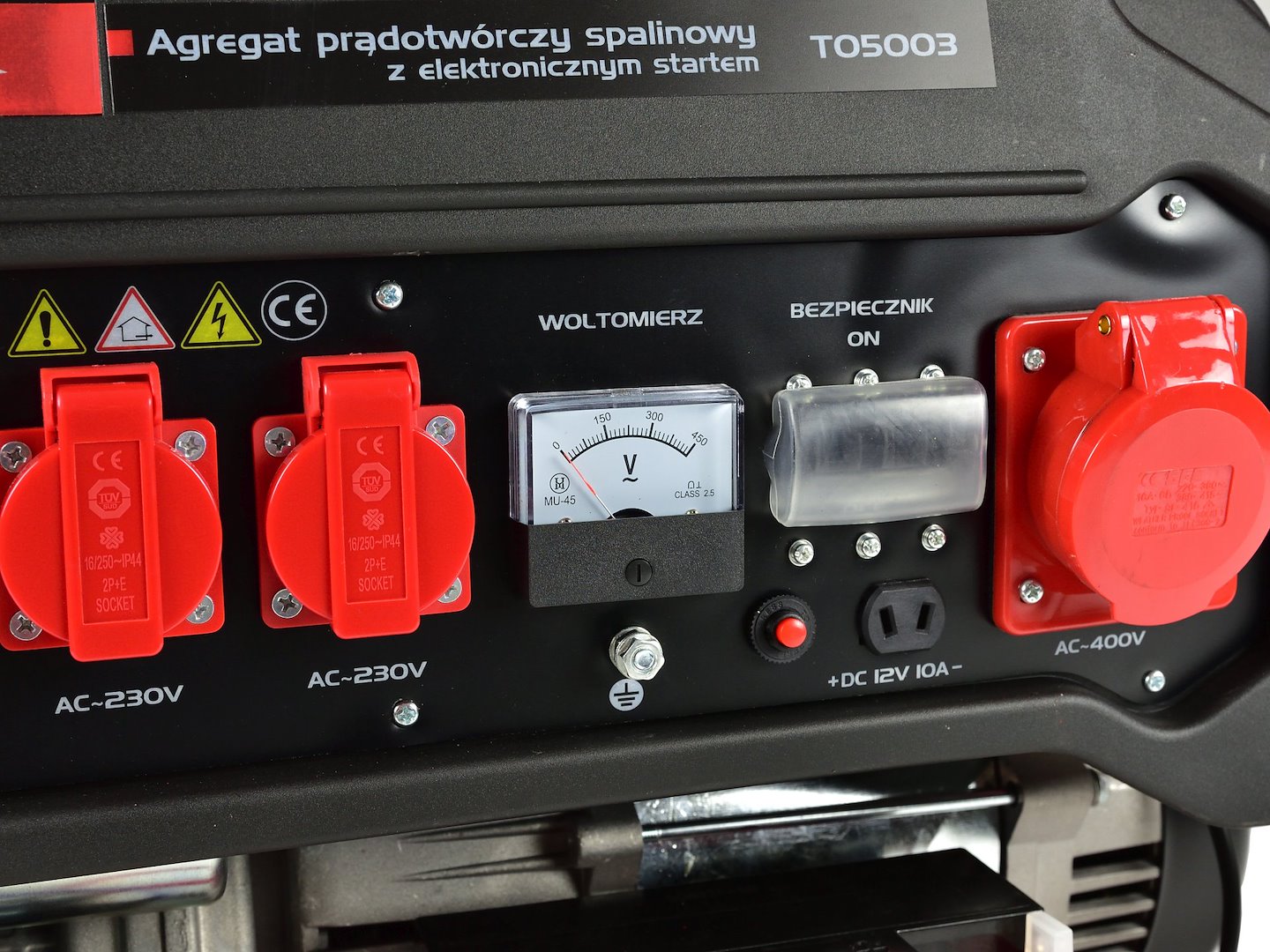 Benzínový generátor Geko 6,6 kW s elektronickým startem - profesionální agregát 15 HP s AVR regulátorem 7