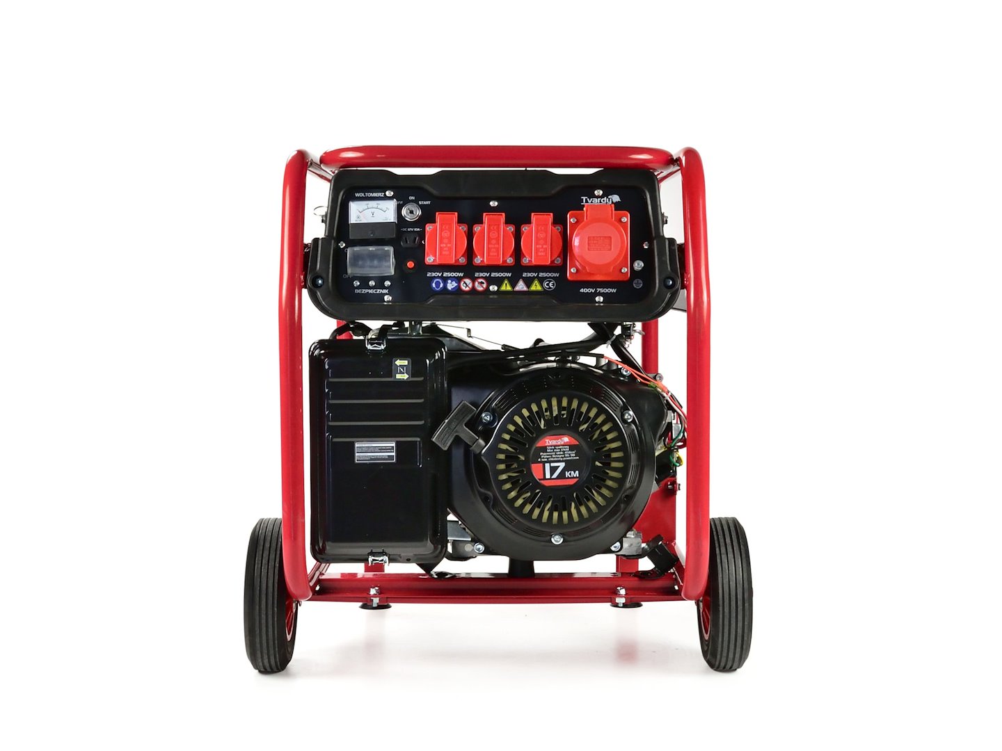 Benzínový generátor Geko 8,5 kW s elektronickým startem a AVR regulátorem - profesionální agregát 17 HP 2