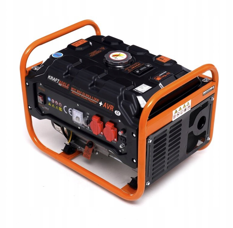 Elektrocentrála KD160 zepředu