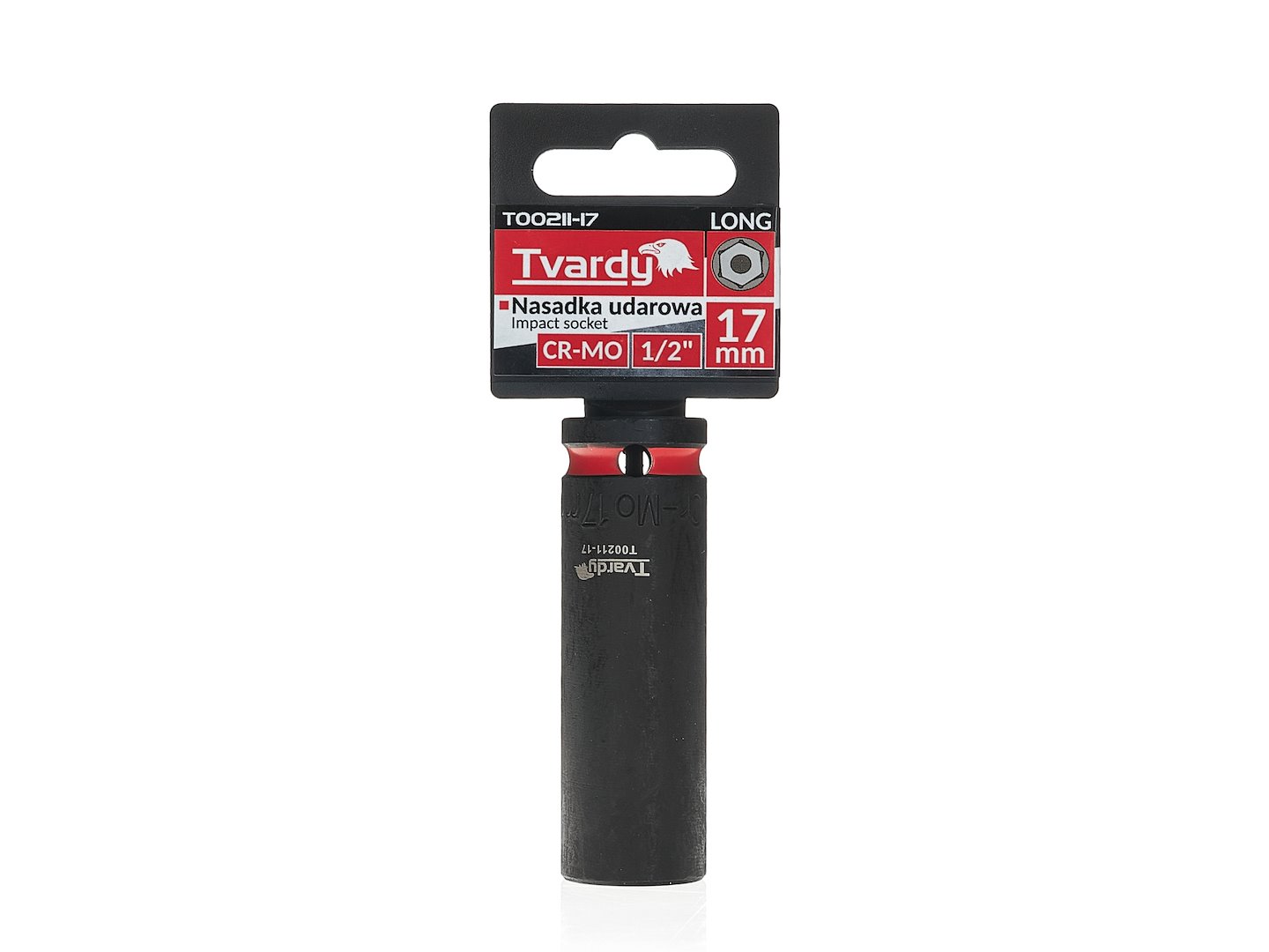 Dlouhá rázová hlavice Geko 1/2" 17mm CR-MO - profesionální nástroj pro těžko přístupná místa 4