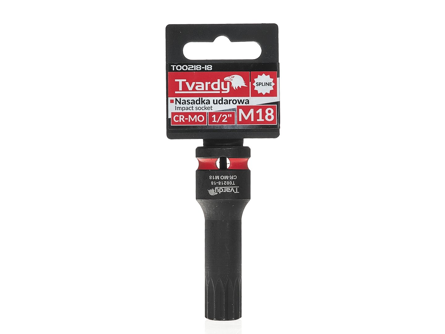 Násadec rázový SPLINE 1/2" M18 Geko - CR-MO ocel pro profesionální použití 4