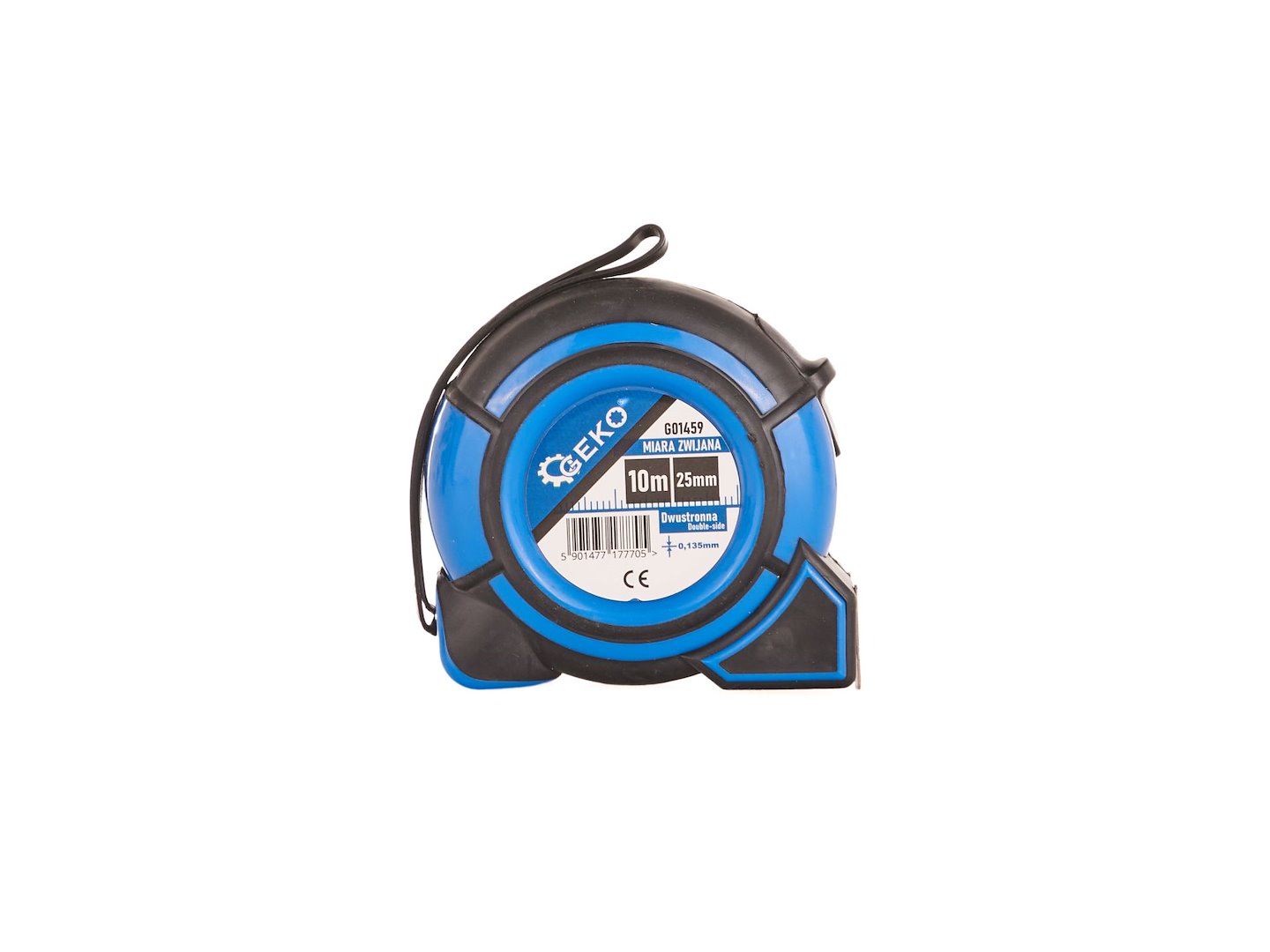 Svinovací metr Geko 10m × 25mm oboustranný s magnetickým háčkem 2
