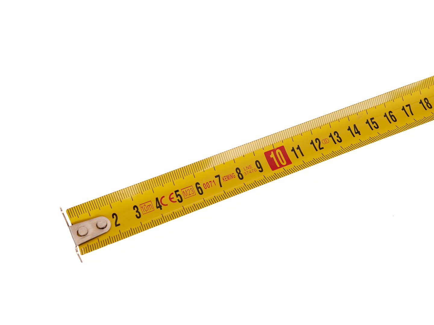 Svinovací metr Geko 10m × 25mm oboustranný s magnetickým háčkem 8