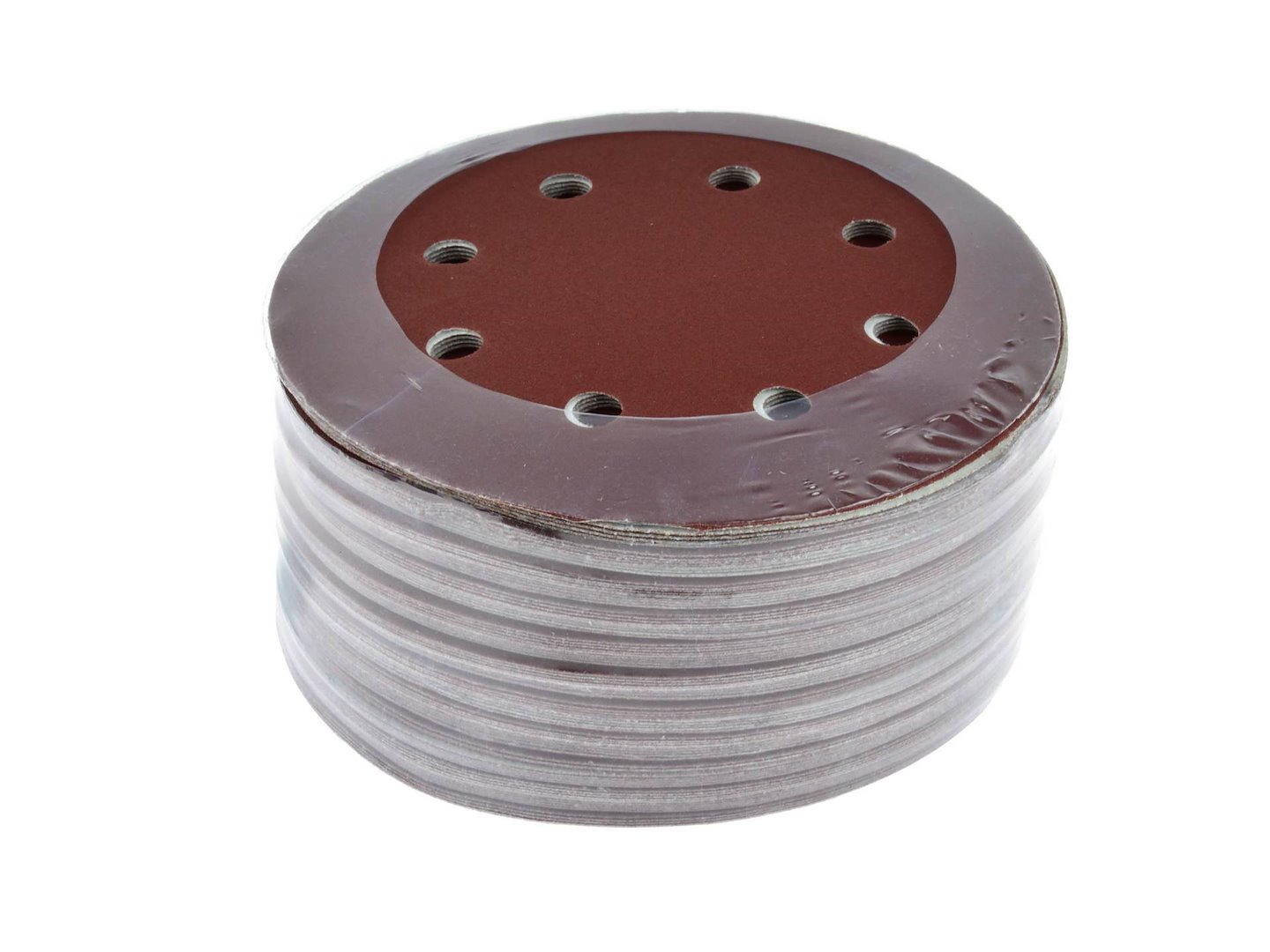 Brusný papír Geko na kotouč s otvory 190 mm, zrnitost P120 (100 ks) — Zrnitost P120