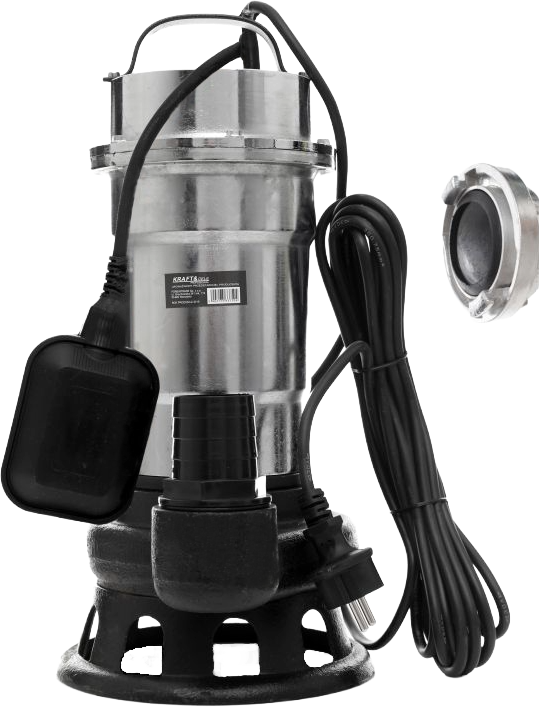 Ponorné vodné čerpadlo s drvičom 3100 W + plavák KD763 2