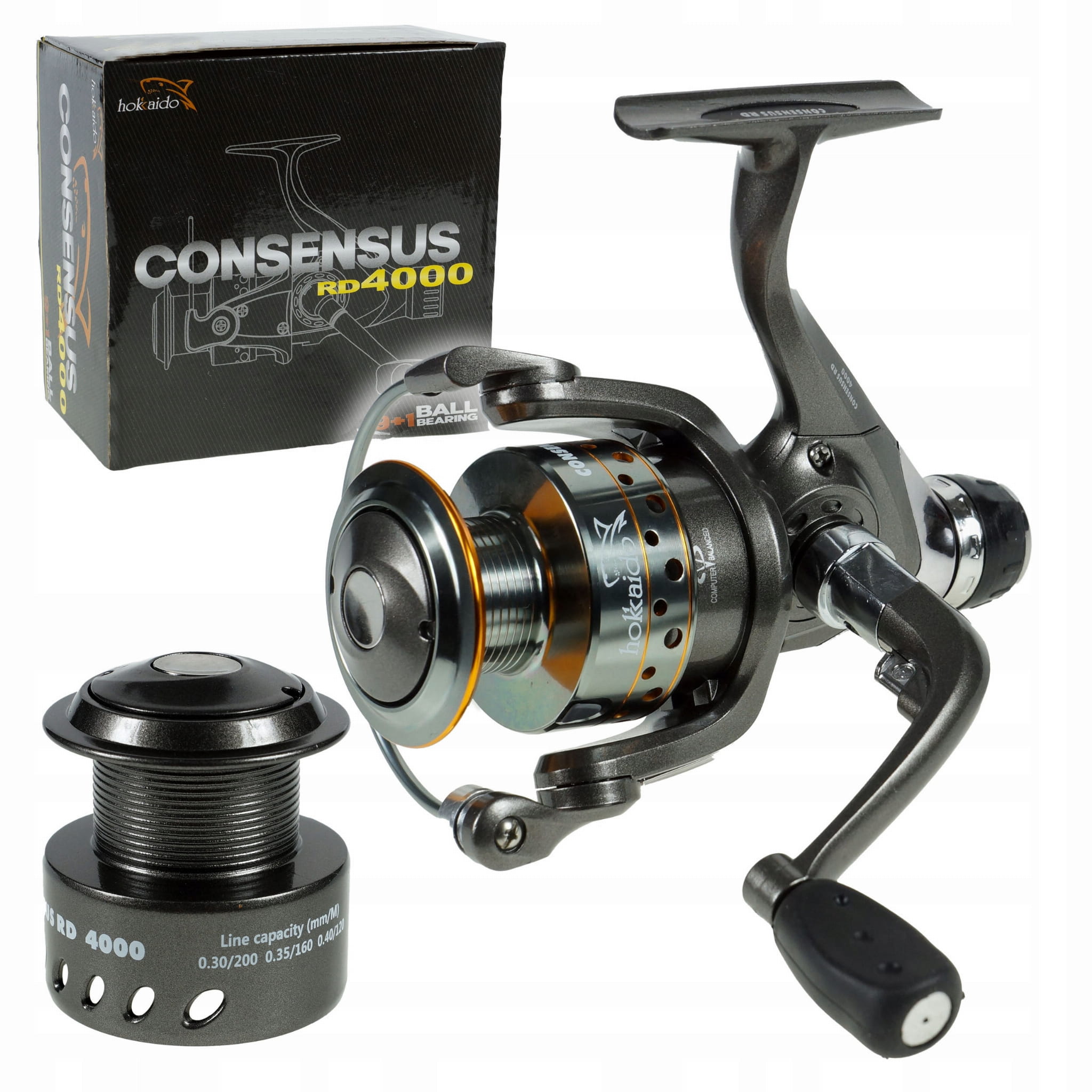 Naviják Hokkaido Consensus RD 3000 9+1BB + špulka 2