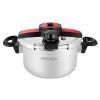 Nerezový tlakový hrnec 6 l (22 cm) s indukčním dnem – Kraft&Dele KD4298 - foto 2